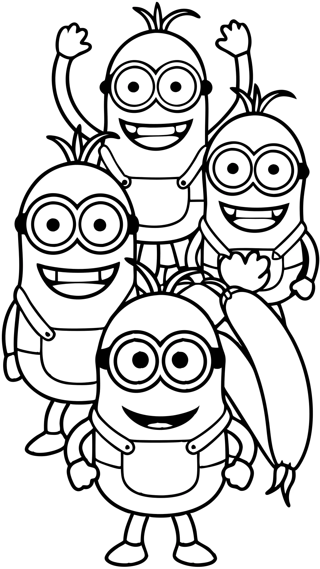 Minions Páginas para colorear